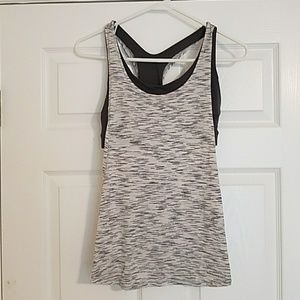 Lululemon tank top with bra attached